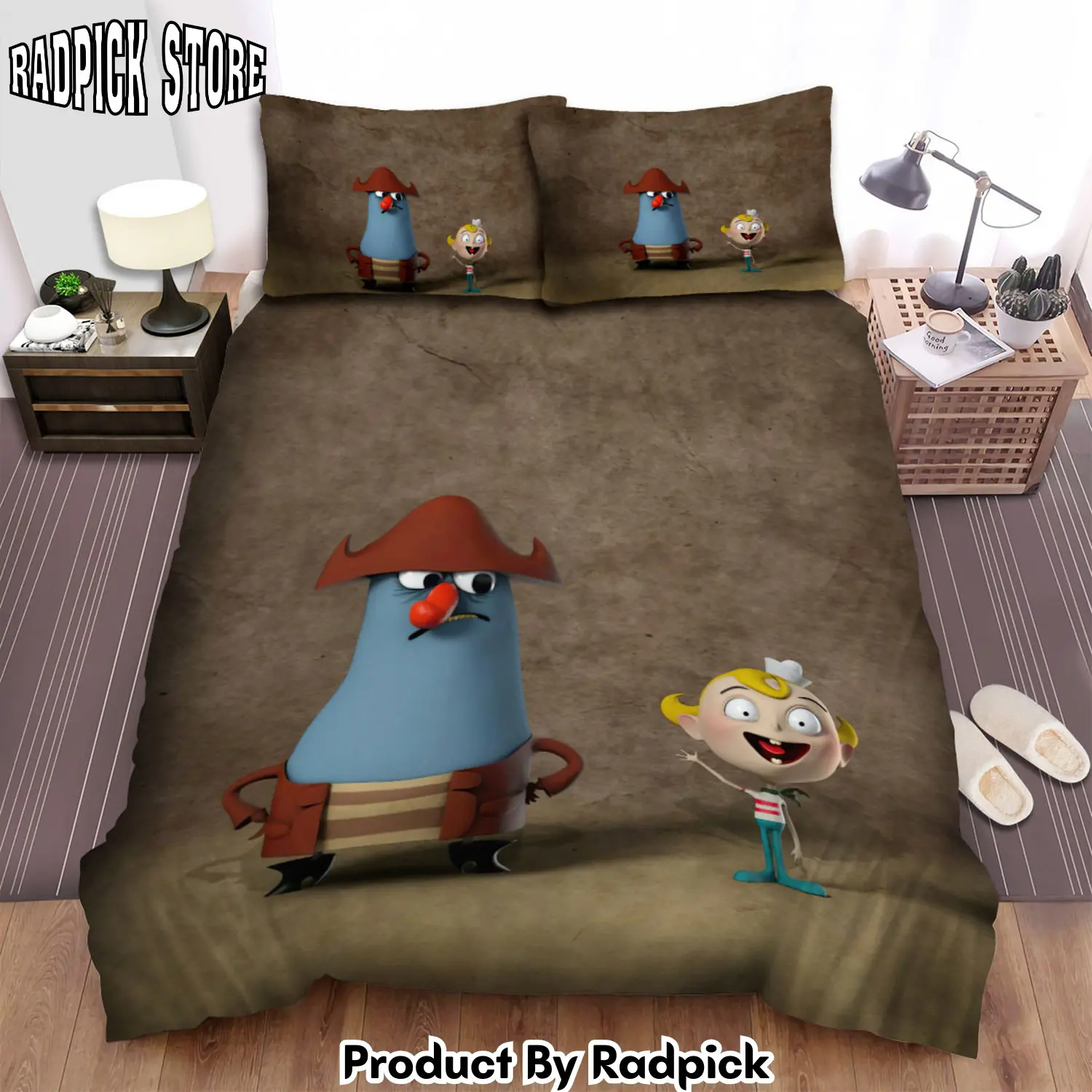 Radpick the marvelous misadventures of flapjack angry cap bed sheets spread duvet cover bedding sets rp3271072